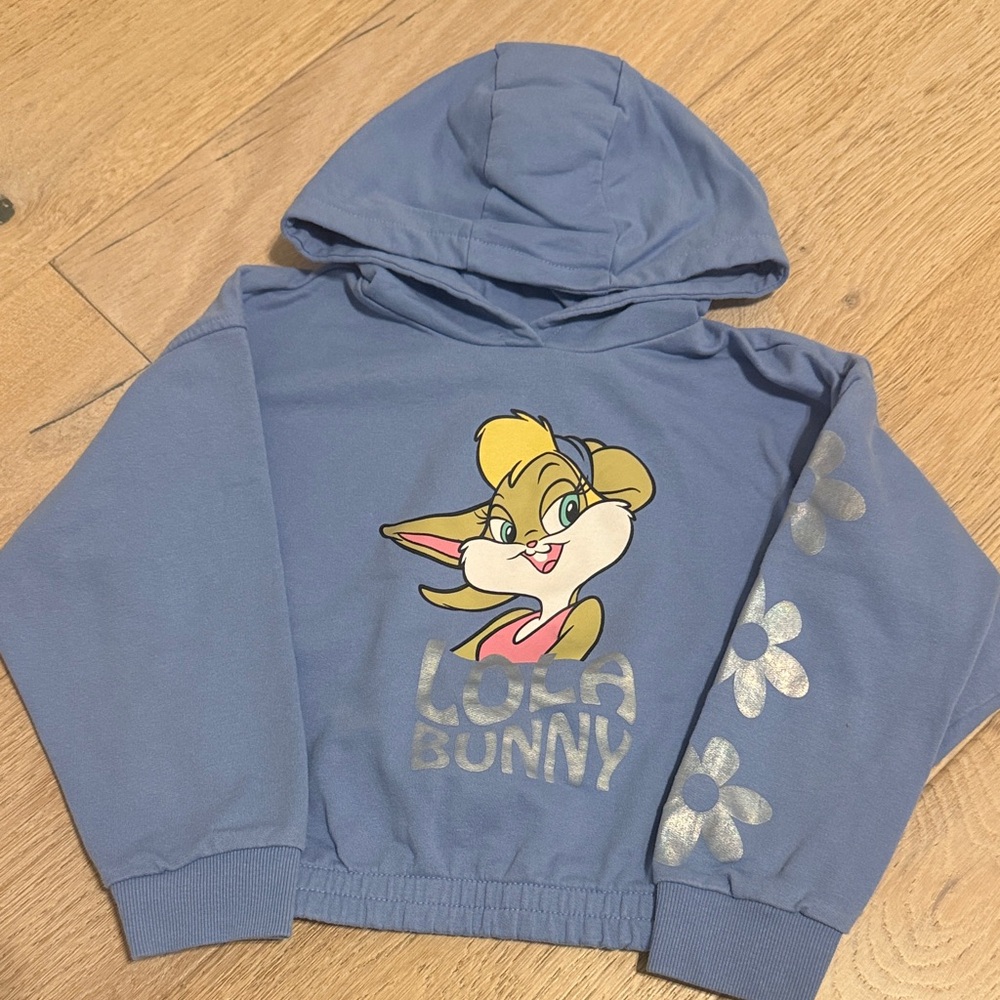 Lola Bunny Kids Hoodie - Blue 7yrs